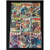 Image 1 : LOT OF 9 THE MIGHTY THOR COMICS - MARVEL COMICS