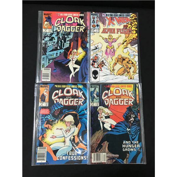 LOT OF 4 MARVEL COMICS