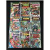Image 1 : LOT OF 9 COMICS FEATURING THE THING - MARVEL COMICS