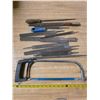 Image 1 : Wood working files and hack saw