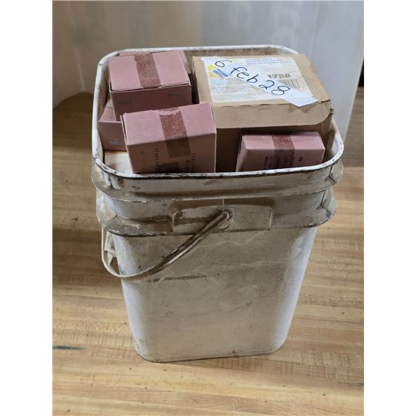 Boxes of screws and air filters