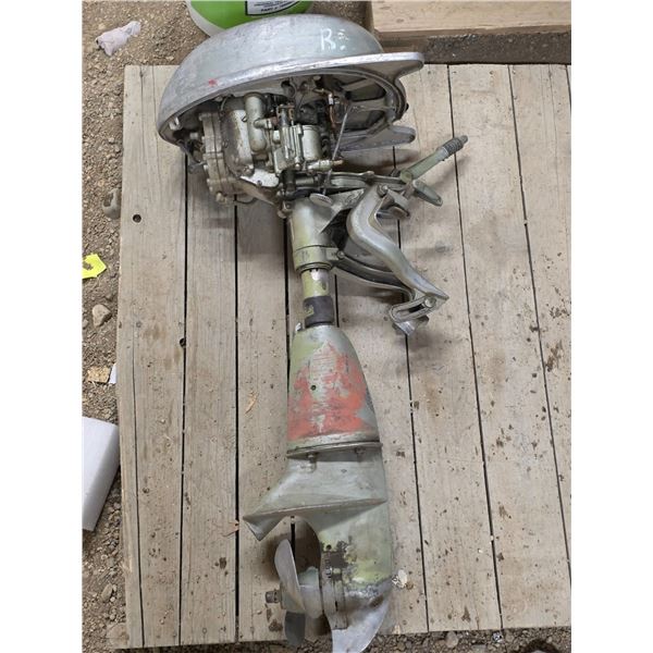 Vintage boat motor