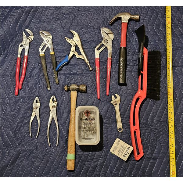 Lot of Misc Tools (Pliers, etc)