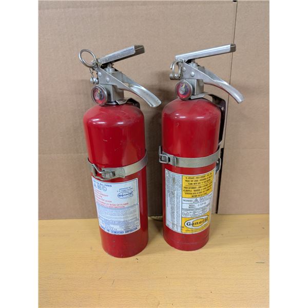 (2) Smaller Fire Extinguishers