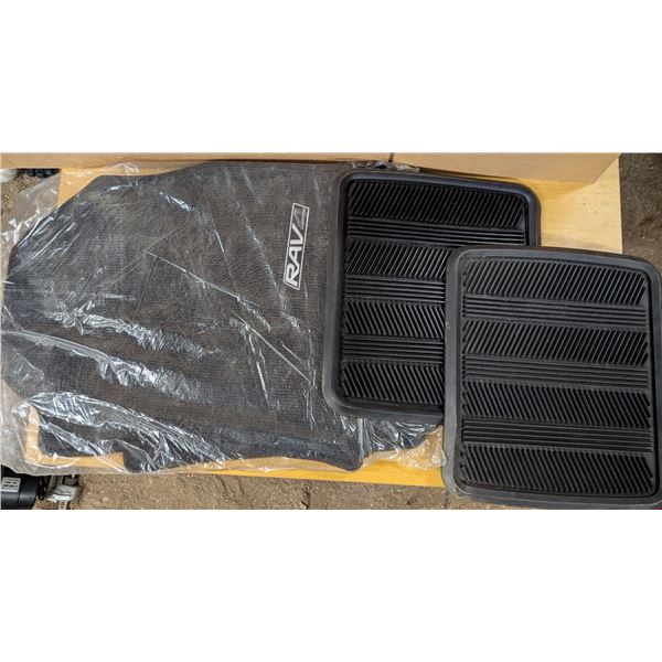 (4) Car Mats (2) 17"x14" and (2) Sealed 32"x19"