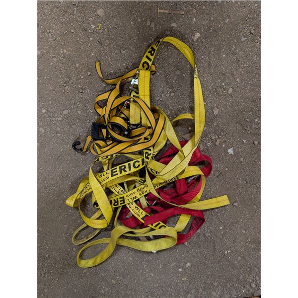 Crate of Straps/Ratchet Straps