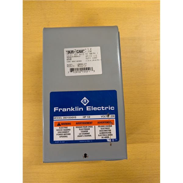 Franklin Electric Model 2801054915 System (Works)