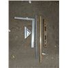 Image 4 : lot of Misc. Measuring Tools )Level, Rulers, Square, etc.)