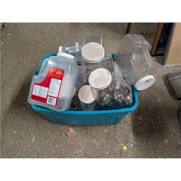 Tub of Misc. Tool hardware