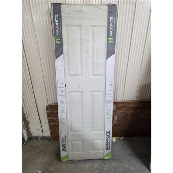 Fast fit door - has damage- 24" by 80"H