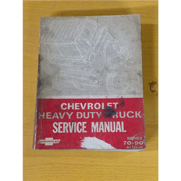 Chevy heavy duty truck manual- series 70-90