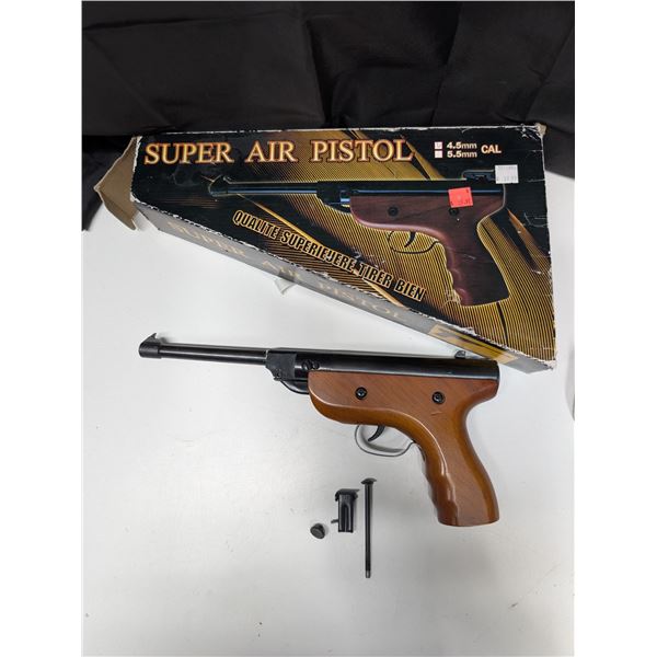 Super Air Pistol 4.5mmw/ Original Box