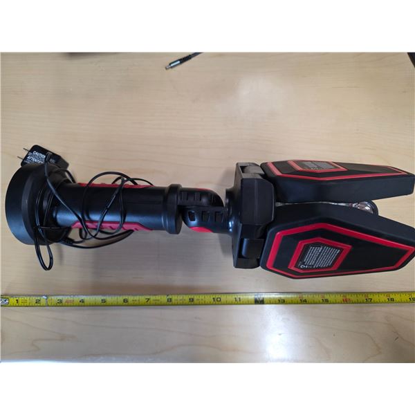 Tripod work light- works but botton sticks