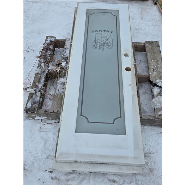 Pantry doors- 24" by 80"H