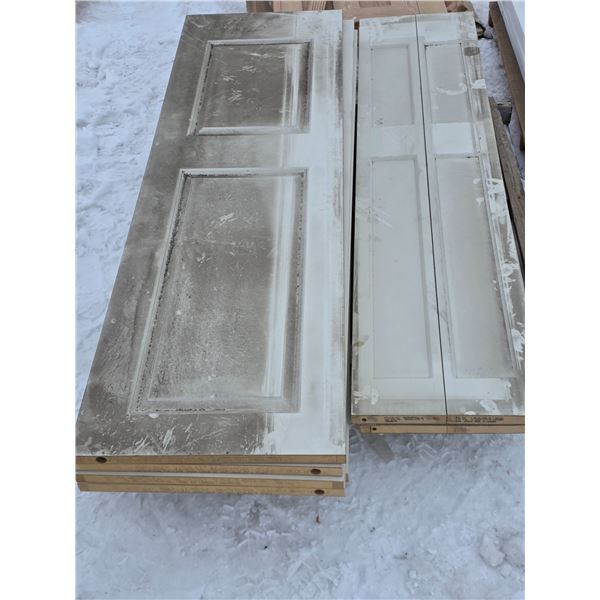 Pallet of doors- approx 30" by 80"H