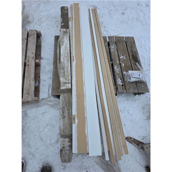 Lot of door casings