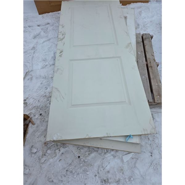 Pallet of doors- apporx 30" by 80"H