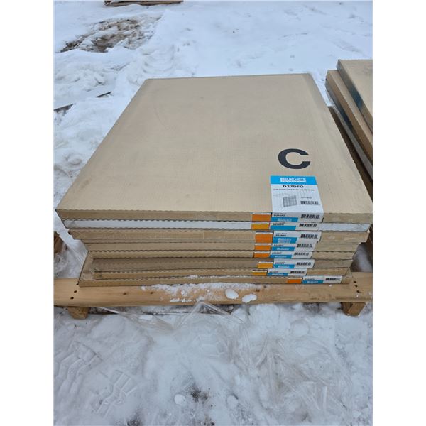 Pallet of cabinet doors- sizes vary- 26" by 30"