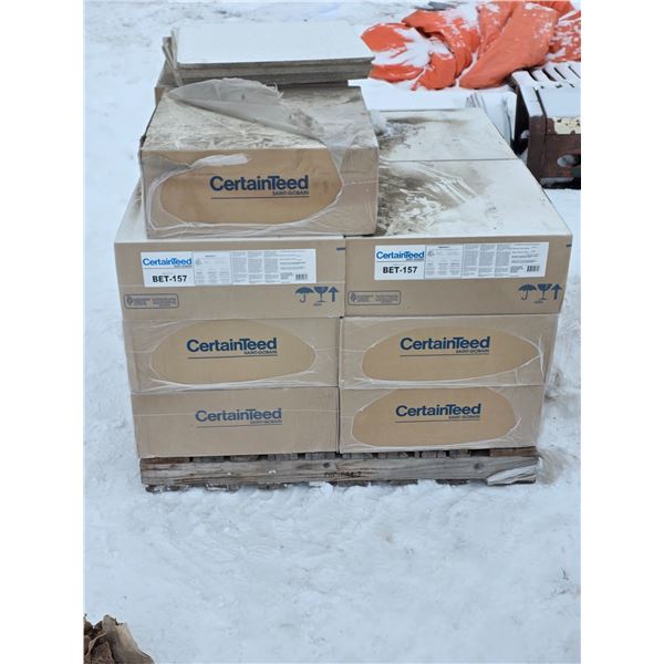 Pallet of ceiling tiles- 24" by 24"