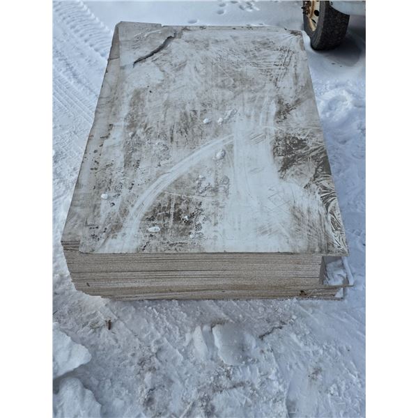 Pallet of cement board- 36" by 30"