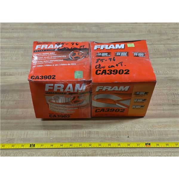 2 boxes of fram air filters