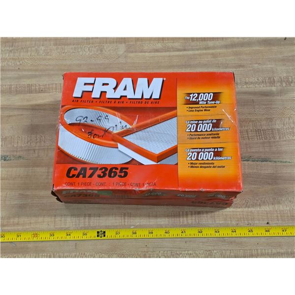 2 boxes of fram air filters