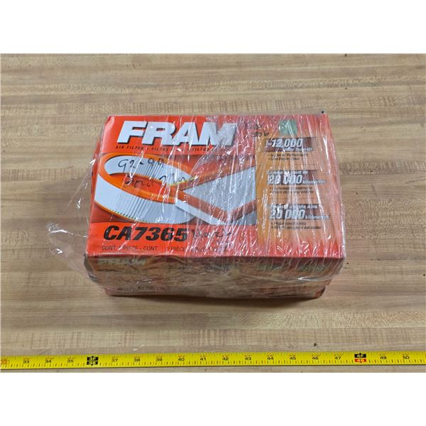 3 boxes of fram air filters