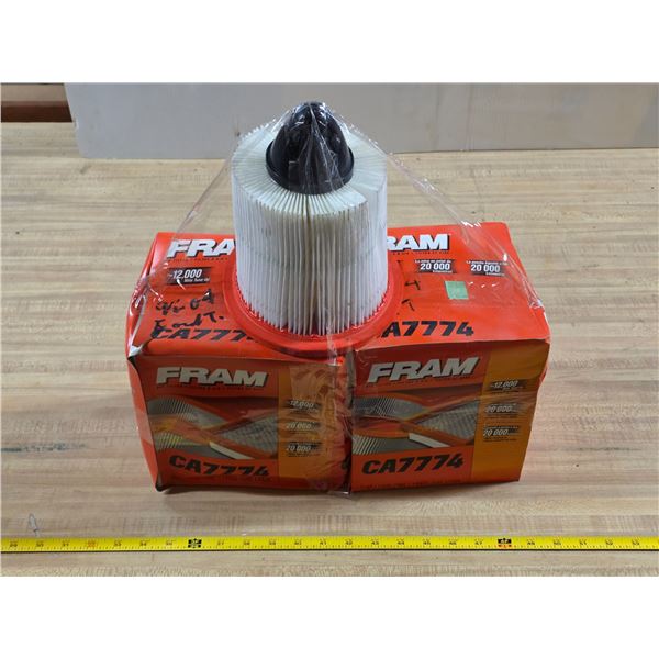 3 boxes of fram air filters