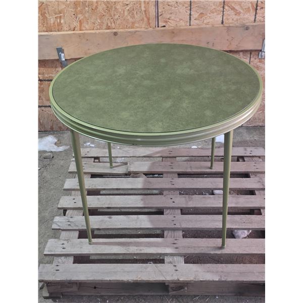 Folding card table- 36" by 28"H