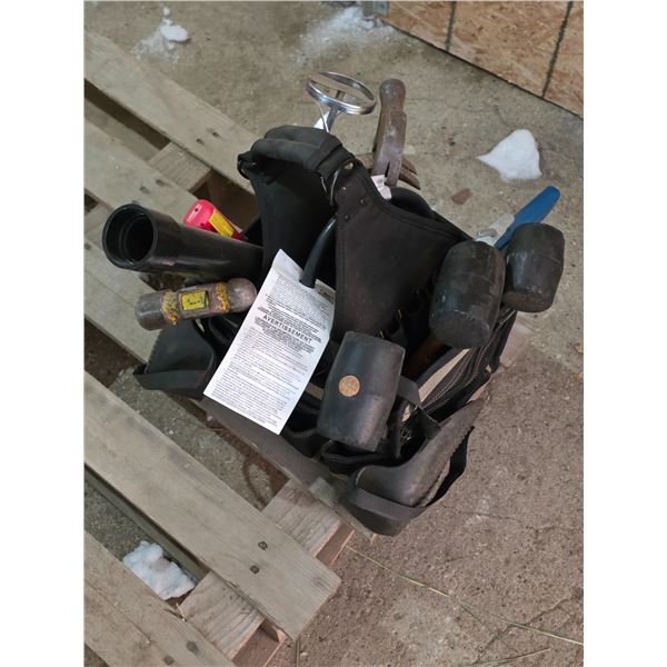 Tool bag with tools