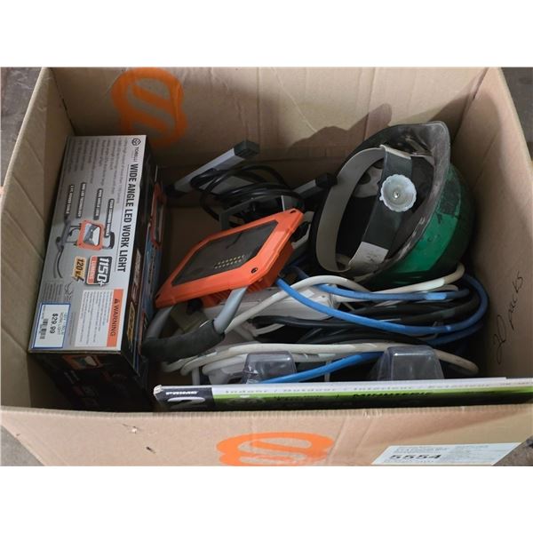 Work lights and misc items- works