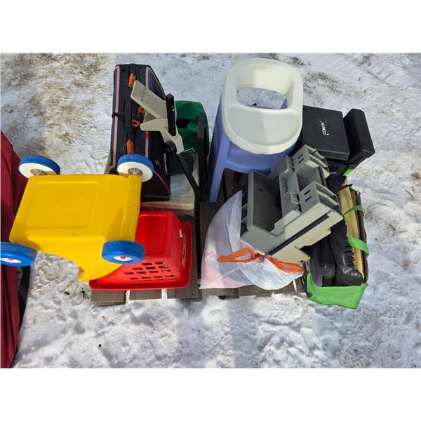 Pallet of misc items