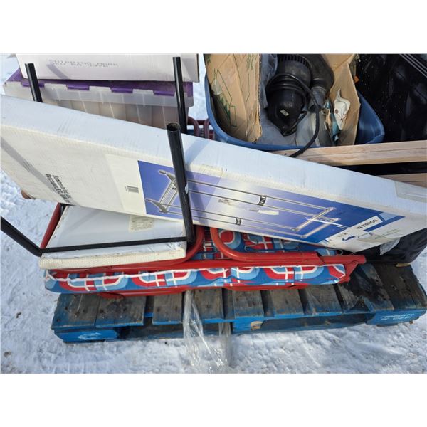 Pallet of misc items