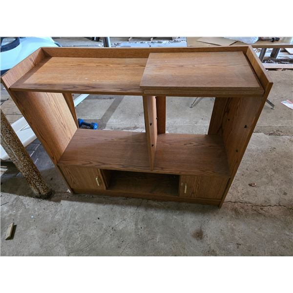 Cabinet with shelves- 49" by 17" by 43"H