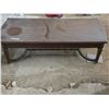 Image 3 : Coffee table- 52" by 21" by 17"H