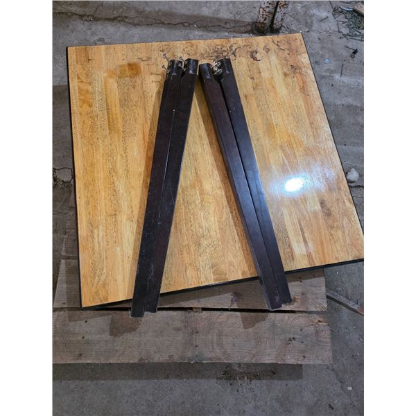 Table- disassembled- 38" by 37' by 30'H