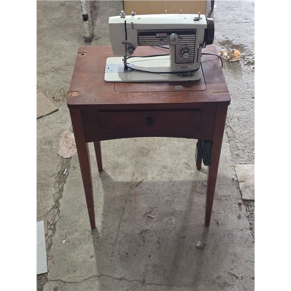 Sewing machine table- 23" by 17" by 30"H