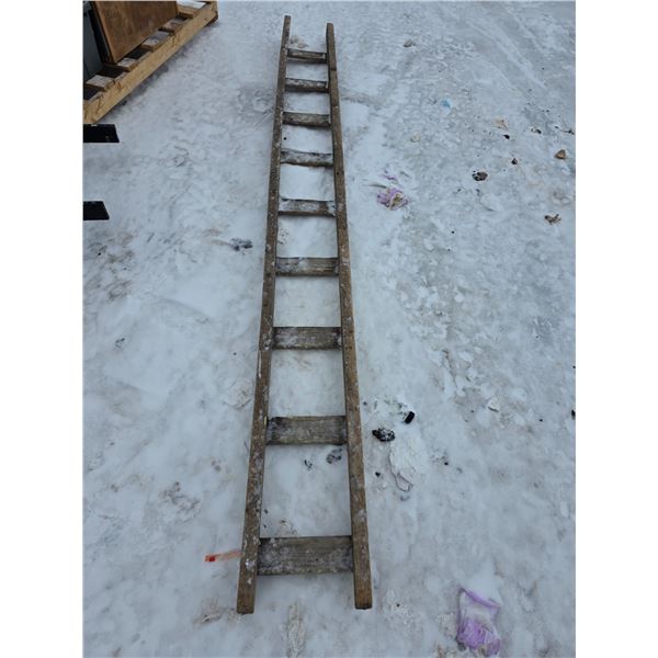 Wood ladder- 11Ft