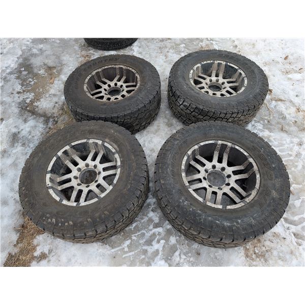 Set of 4 Open Country 35x12.50 R18LT 123R 10PR Tires