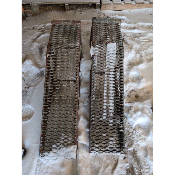 (2) Metal Ramps 50"x12"