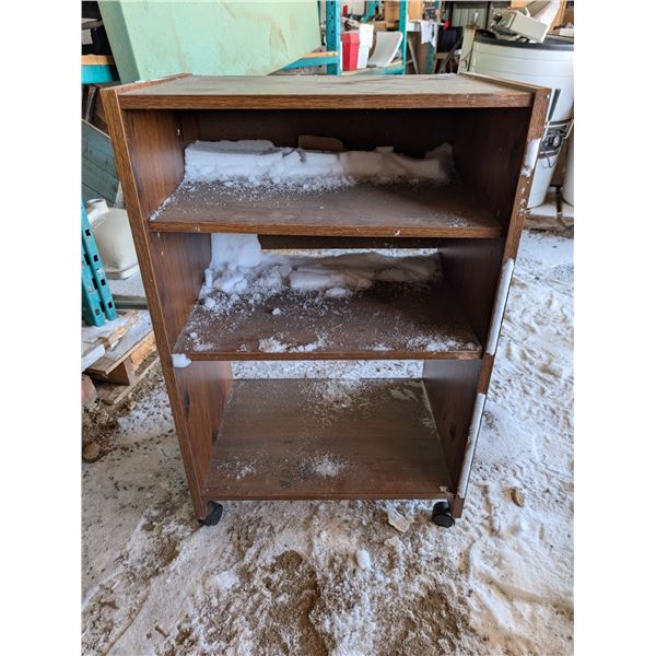 Wood Rolling Stand 32"x22"x16"