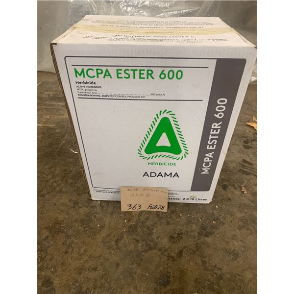 MCPA Ester 600 2 x 10 litres