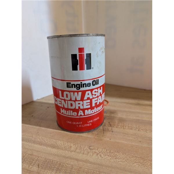 Vintage Sealed HI Engine Oil Can (Oil in Can)