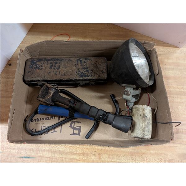 Box of Misc. tools as Shown