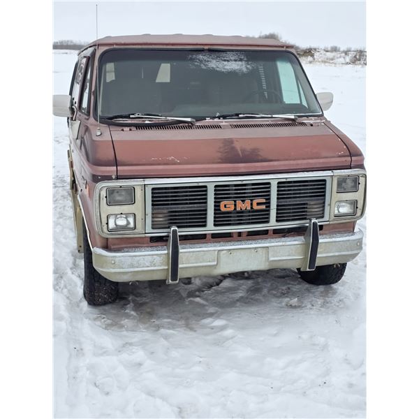 1985 GMC VAN- VIN- 2DEG25M2F4512410- non runner- AS IS