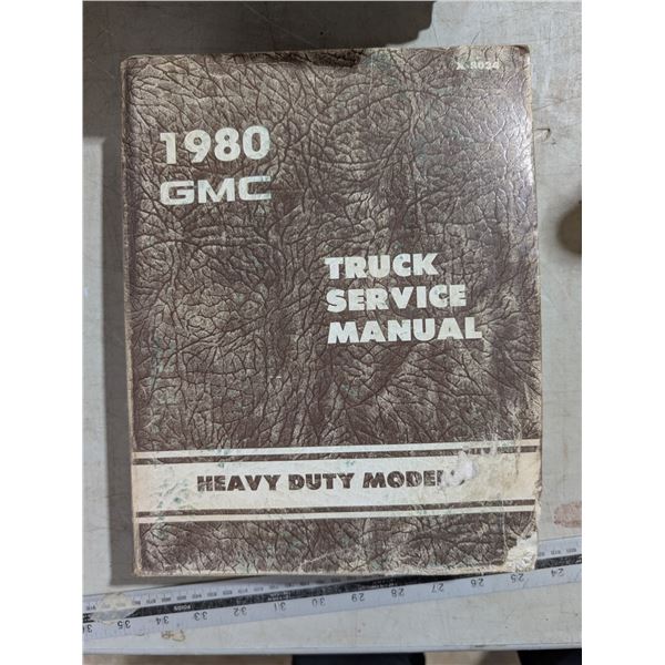 1980 GMC Truck Service Manual Heavy Duty Models X-8034