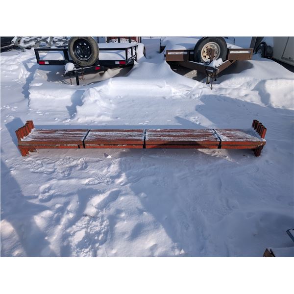14 pcs of 2"x2"x118" Metal Bars
