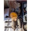 Image 3 : Lot of Headlights, Assorted Lights, Scrap, oil Filters, and etc. As Shown