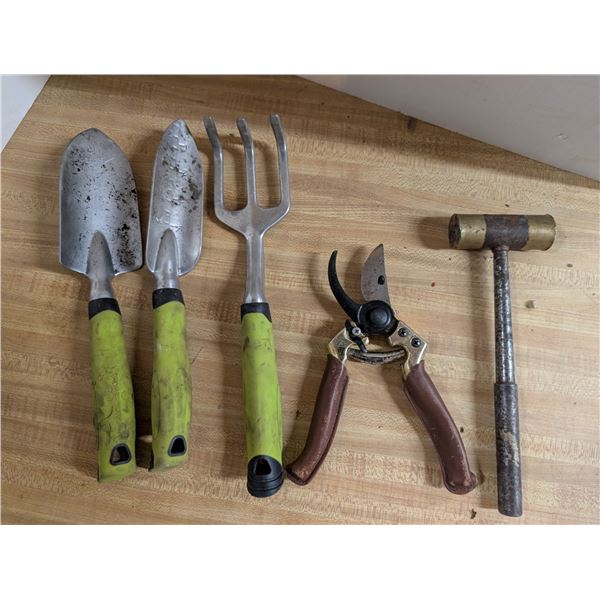 Leather Hand E0515 Clippers and Garden tools, and etc.
