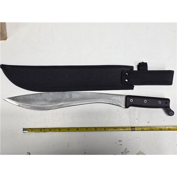 Stainless steel machette